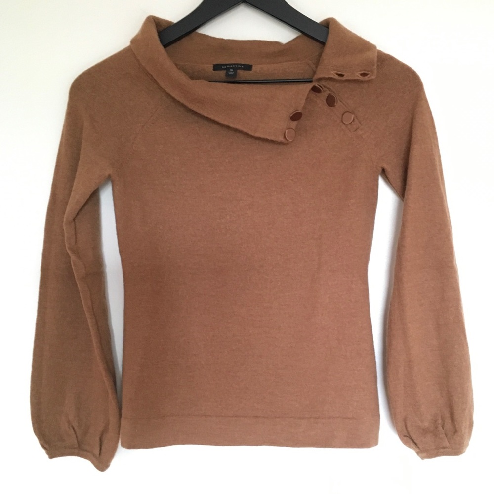 Semantics Camel Color Sweater Size M